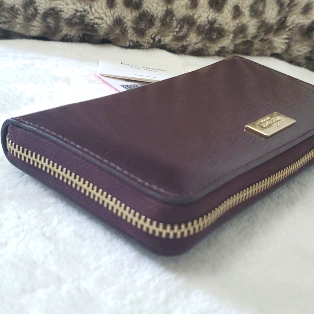 NWT Kate Spade Neda Bixby Patent Leather Wallet - Picture 6 of 10